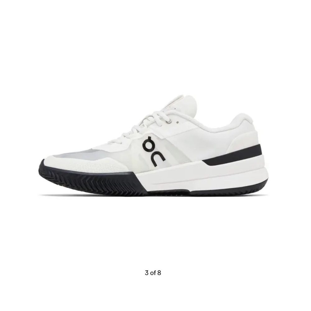 On Running The Roger Pro 2 Clay White Black Shoes Size 10W - Picture 2 of 15